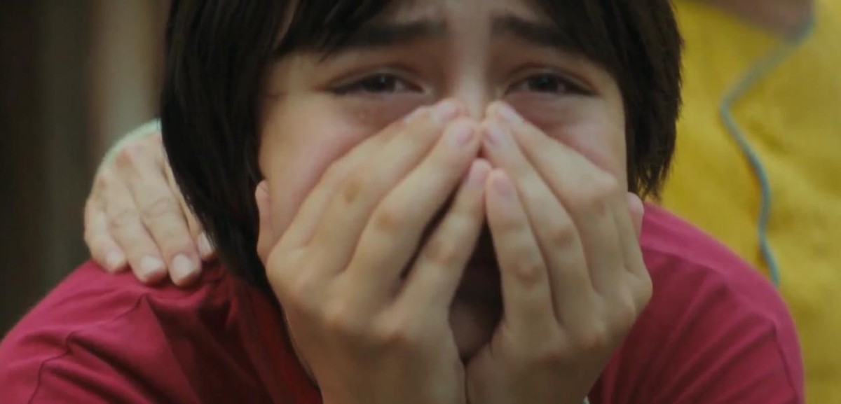 刘烨14岁女儿拍法语片，颜值高级，气质出众，演技亦一流