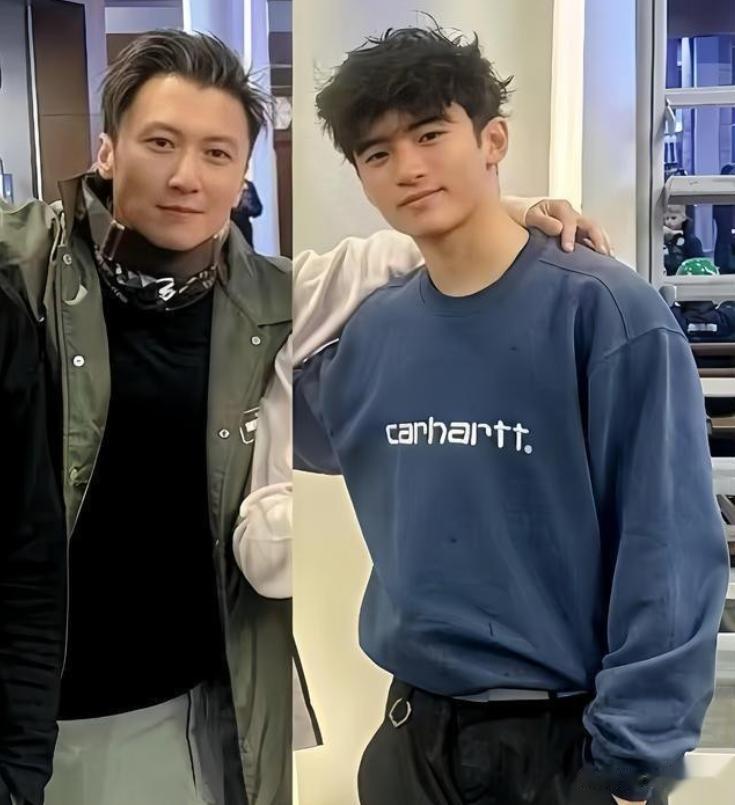 张柏芝携三子飞澳洲，谢振轩一脸严肃，颜值超高，小儿子罕见露面