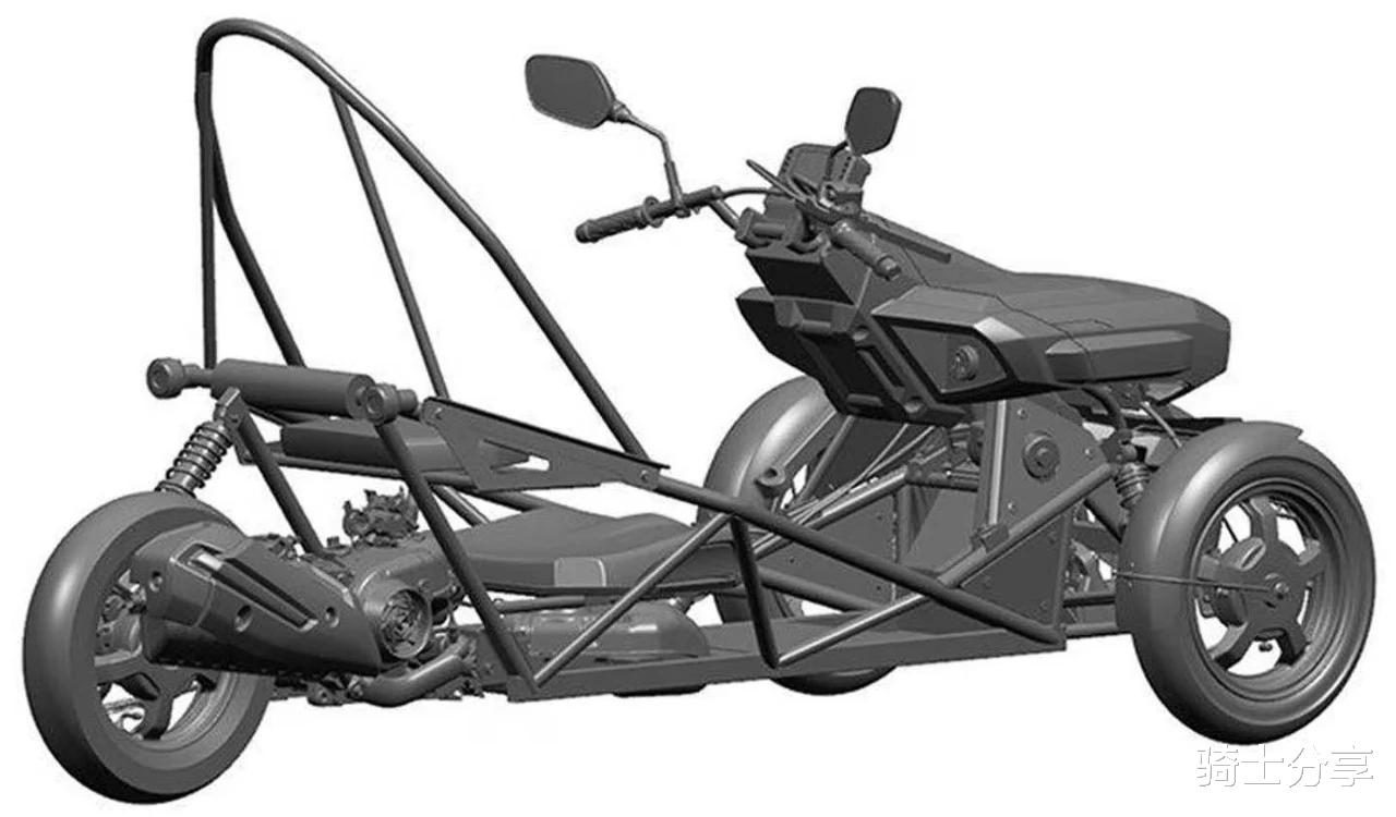 哈雷大踏板曝光,零百加速3秒!光阳负责生产;另有铃木三轮车