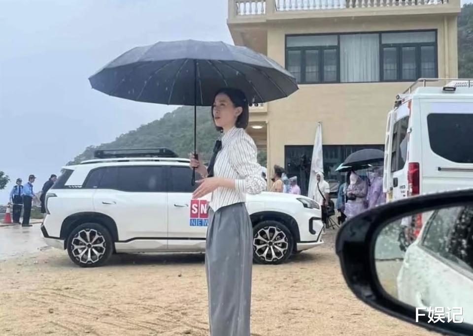佘诗曼现身内地拍摄《新闻女王2》 马国明在续集中应该是客串
