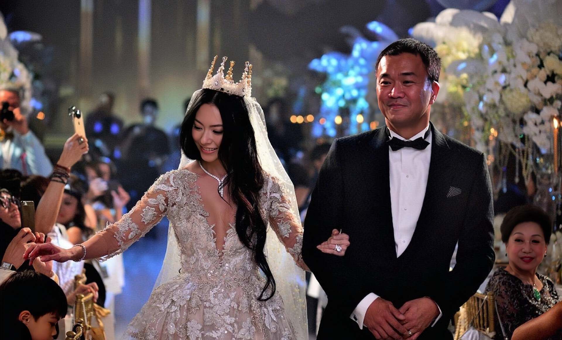 香港知名女星嫁入豪门，开公司当老板，被大19岁富商老公宠上天