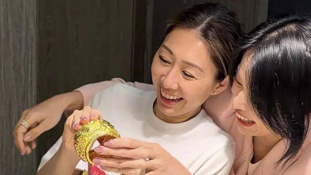 TVB视后腹部凸起被疑怀孕？