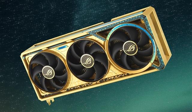 壕无人性!华硕发布黄金版5080显卡,使用6.5克真金
