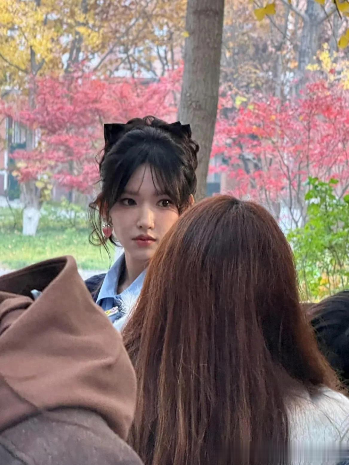 偶遇程潇！真人怎么能这么漂亮