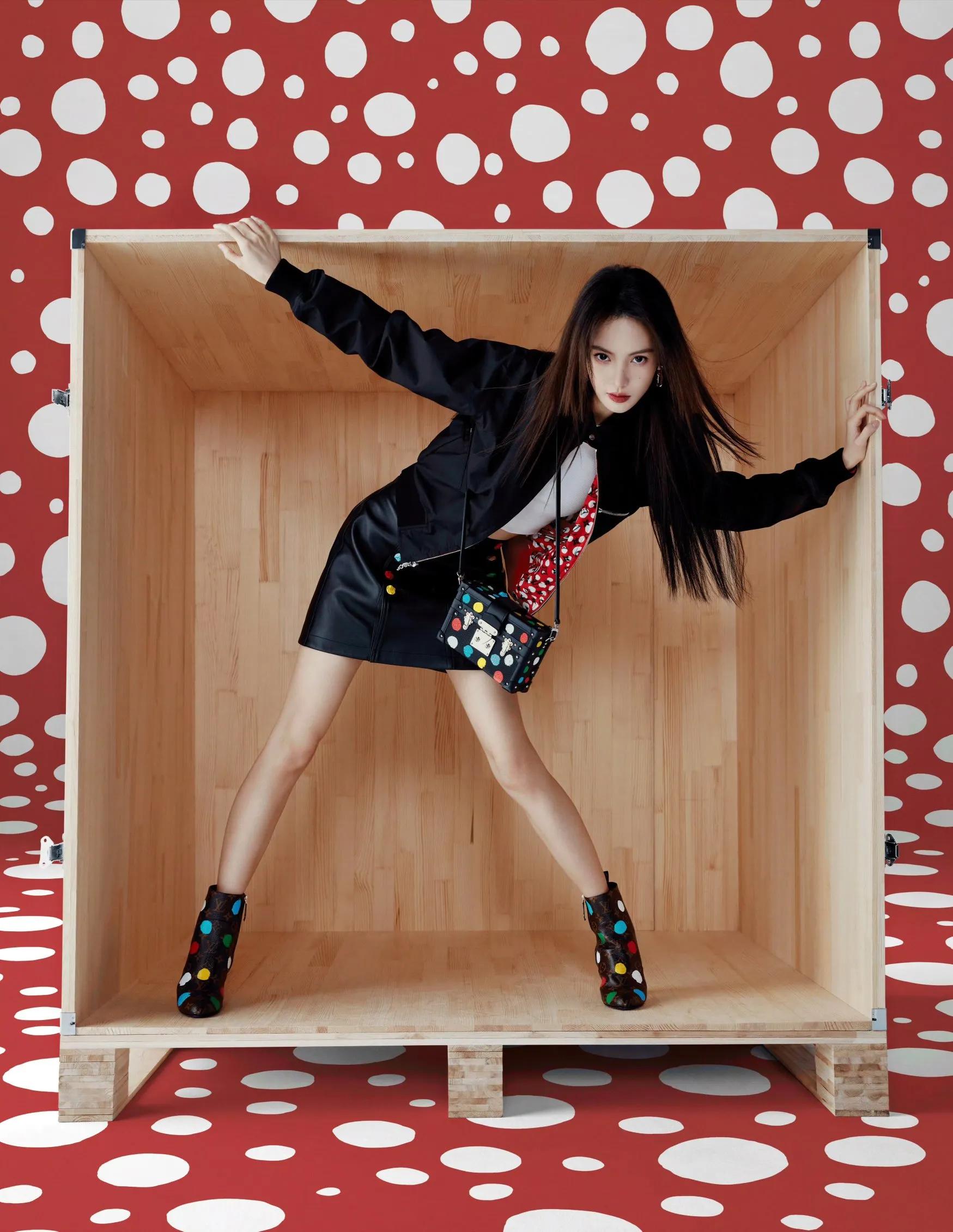 金晨性感代言美图