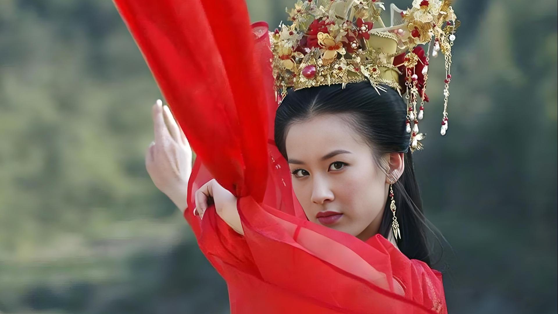 黄圣依初代白月光的含金量藏不住了，四大经典角色美得窒息，DNA动了