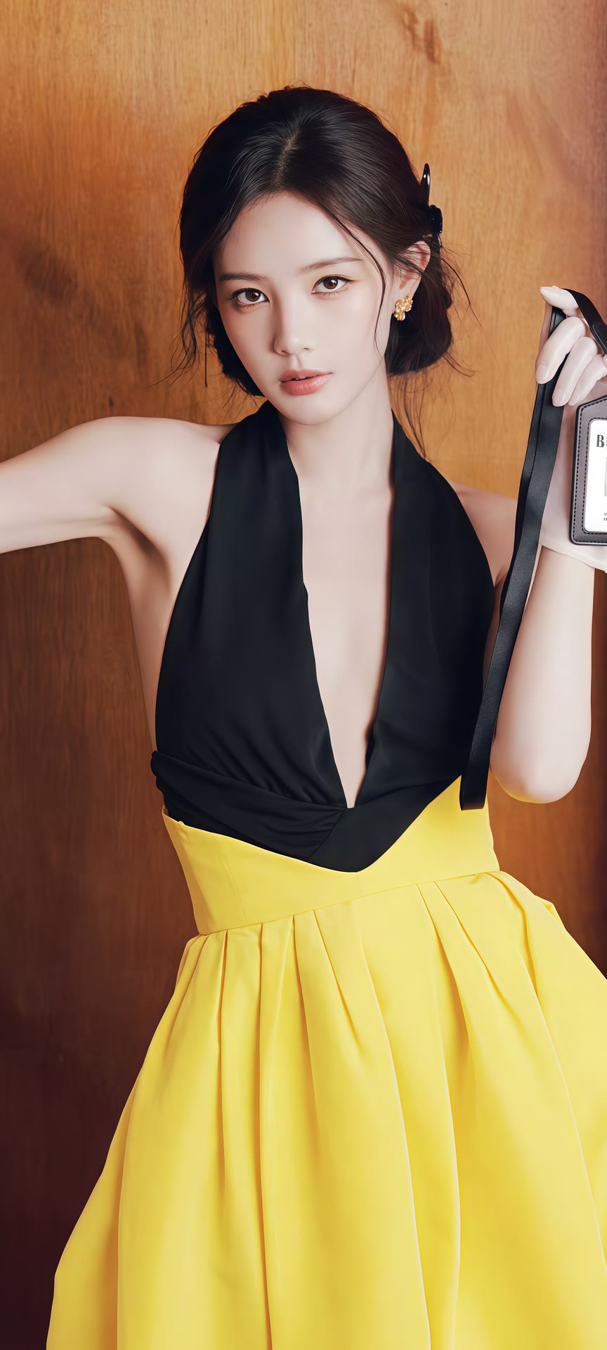 李一桐花海写真，粉纱造型甜翻了