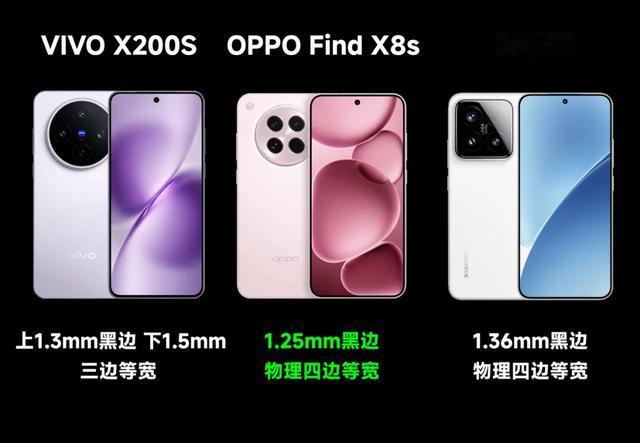 OPPO Find X8s、VIVO X200S、小米15三款標準版機型怎么選？