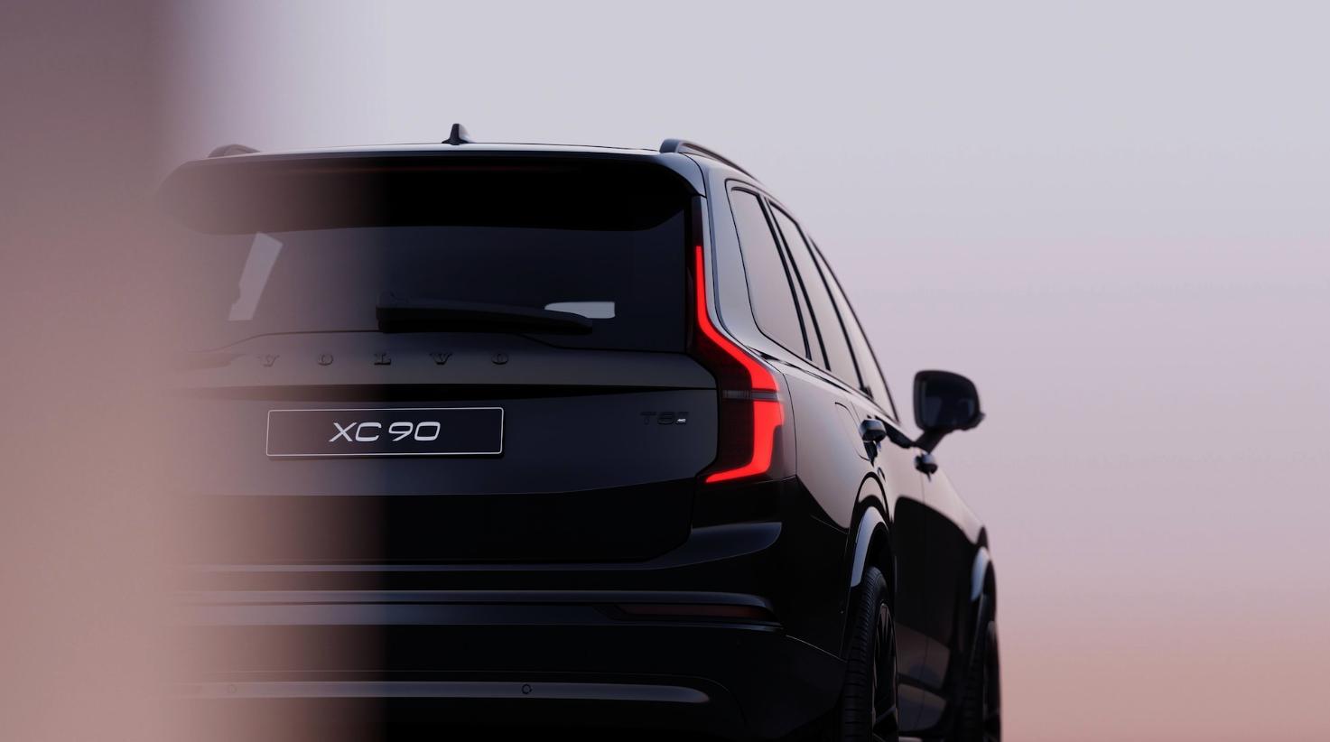 沃尔沃推出XC90 Black Edition 部分配件黑化 四种车色可选