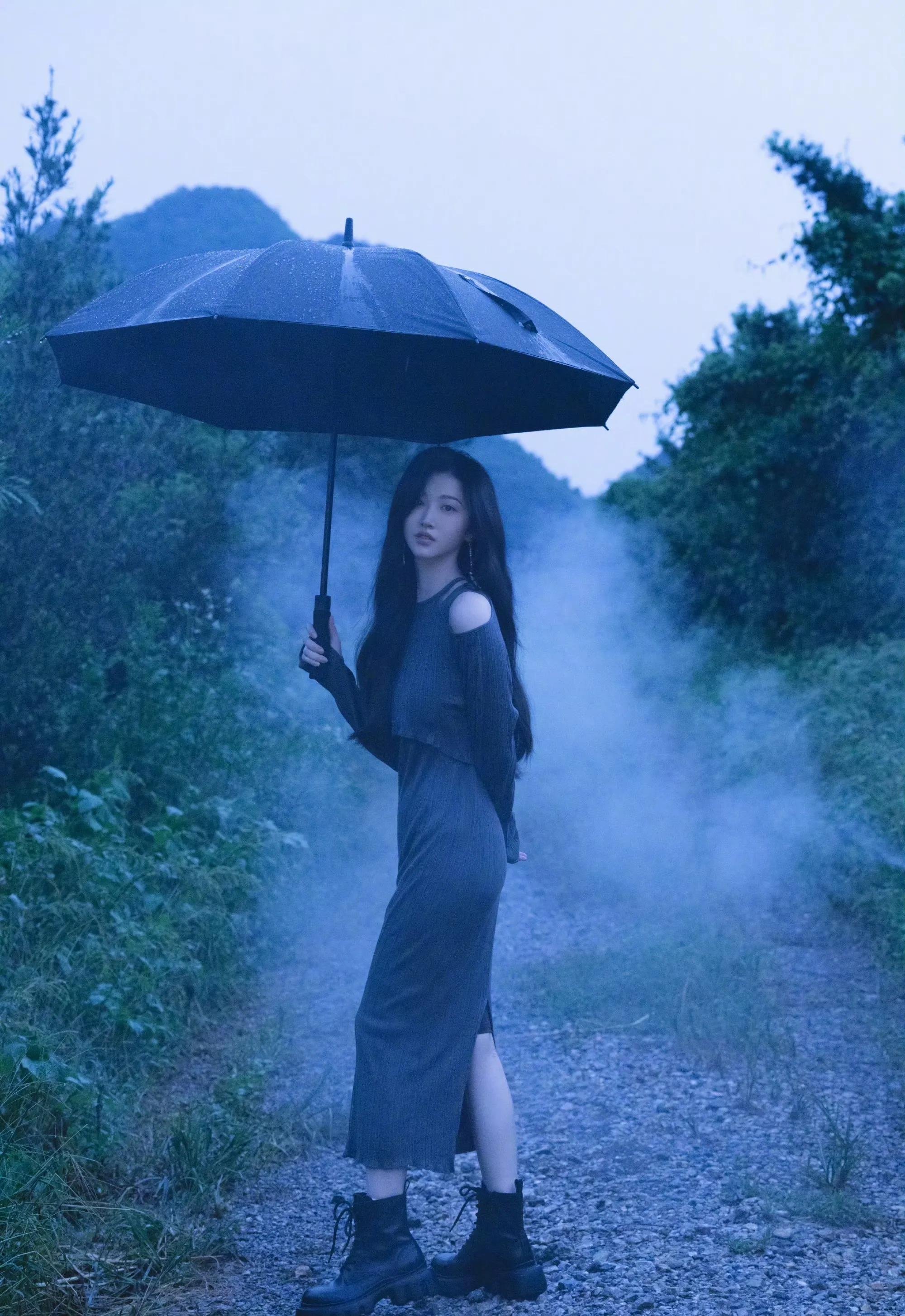 景甜今日营业照，气质优雅温婉，好美啊