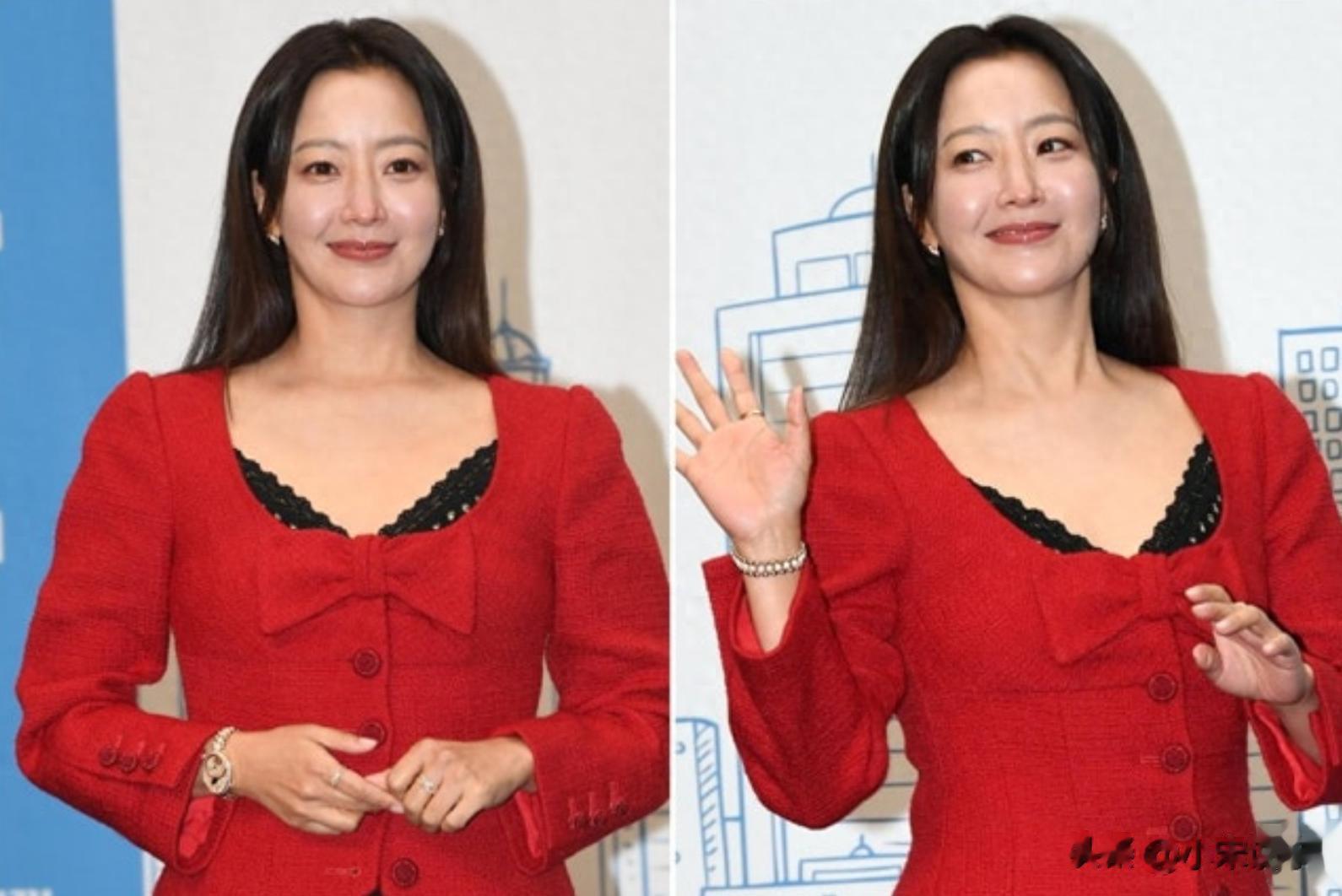 48岁金喜善红毯造型翻车，一身名牌却被嫌土，100万名表也救不了