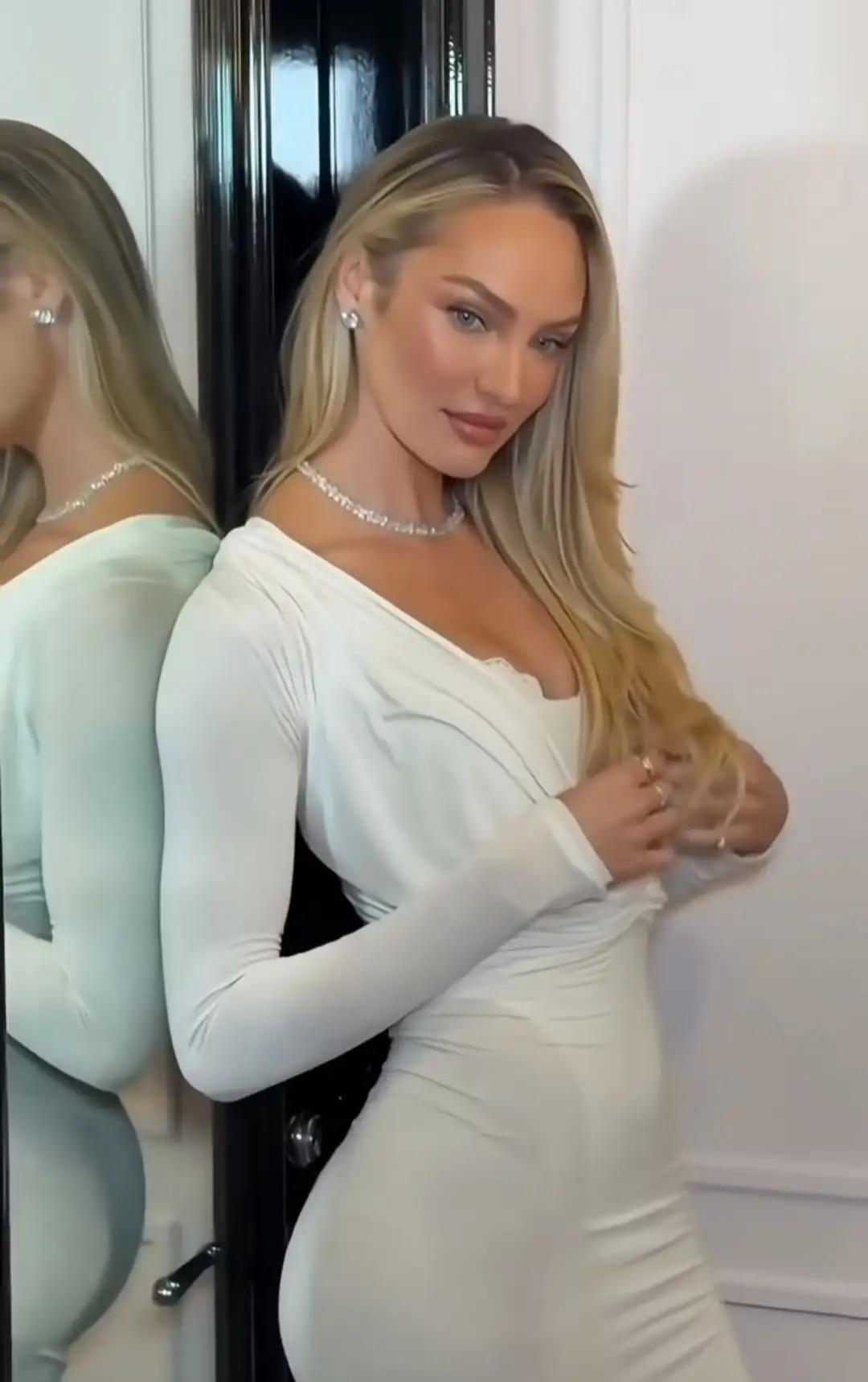 糖糖好绝一女的呀,腰臀比 腿长 头肩比 颜值都算超模里首屈一指的