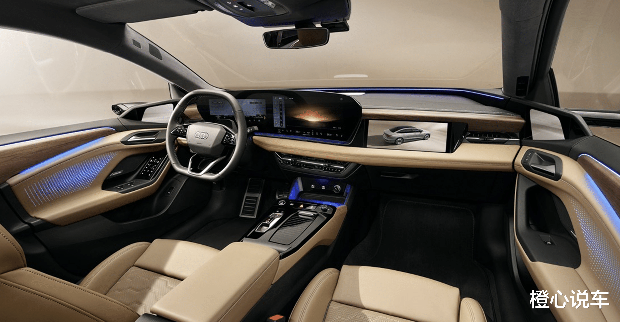 奥迪 A6L e-tron 全球首秀:豪华与智能的结合,电动出行的新标杆