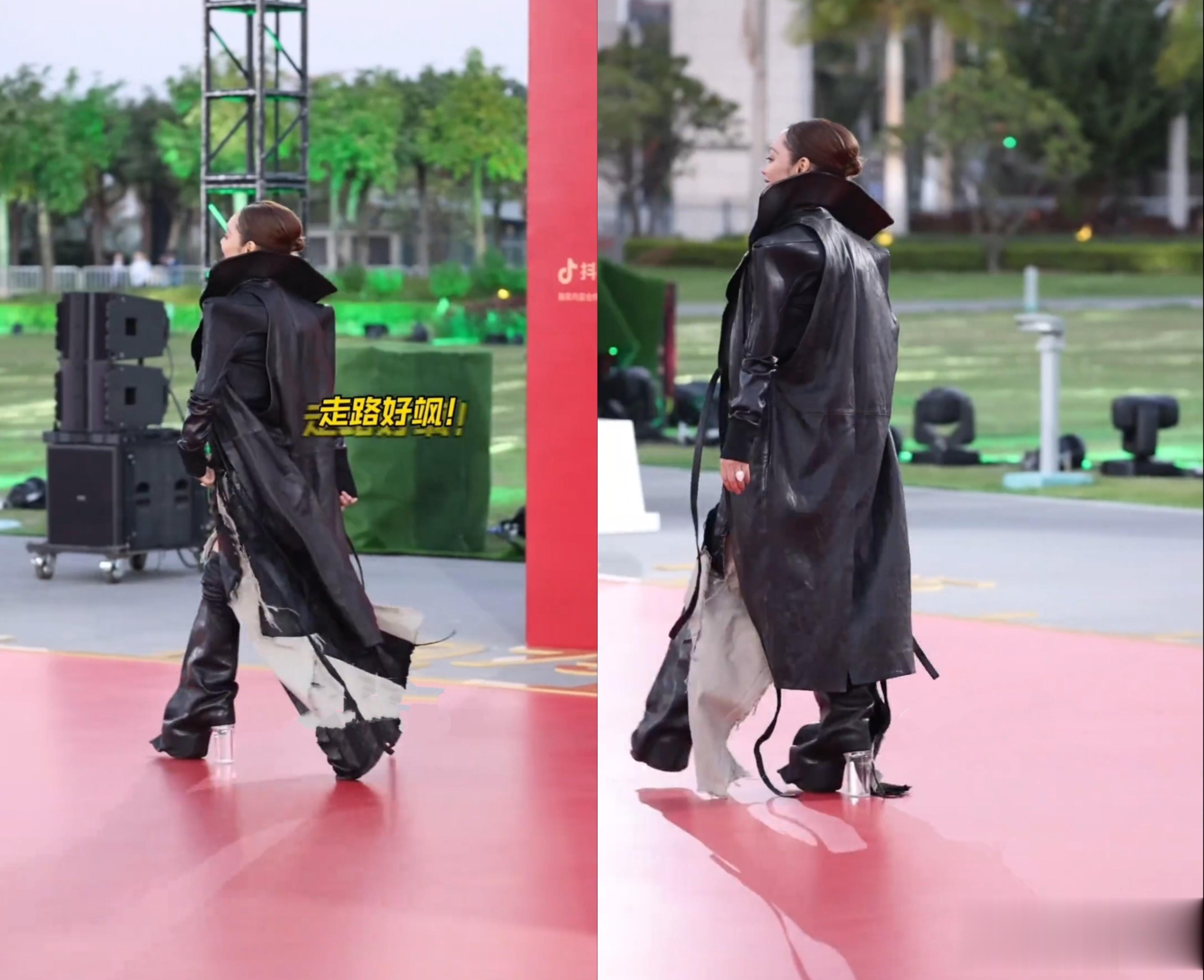 妈呀！宁静也有翻车的时候？自以为穿的很美 路人：她好像钟馗