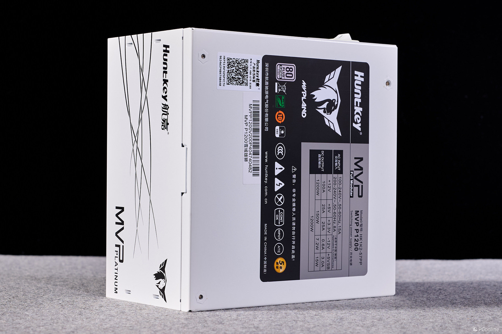 航嘉MVP P1200電源：硬核性能，電競之魂