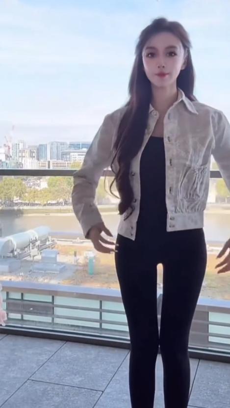 叶珂自曝身高体重，瘦而不柴身材不输杨颖，难怪黄晓明会沦陷