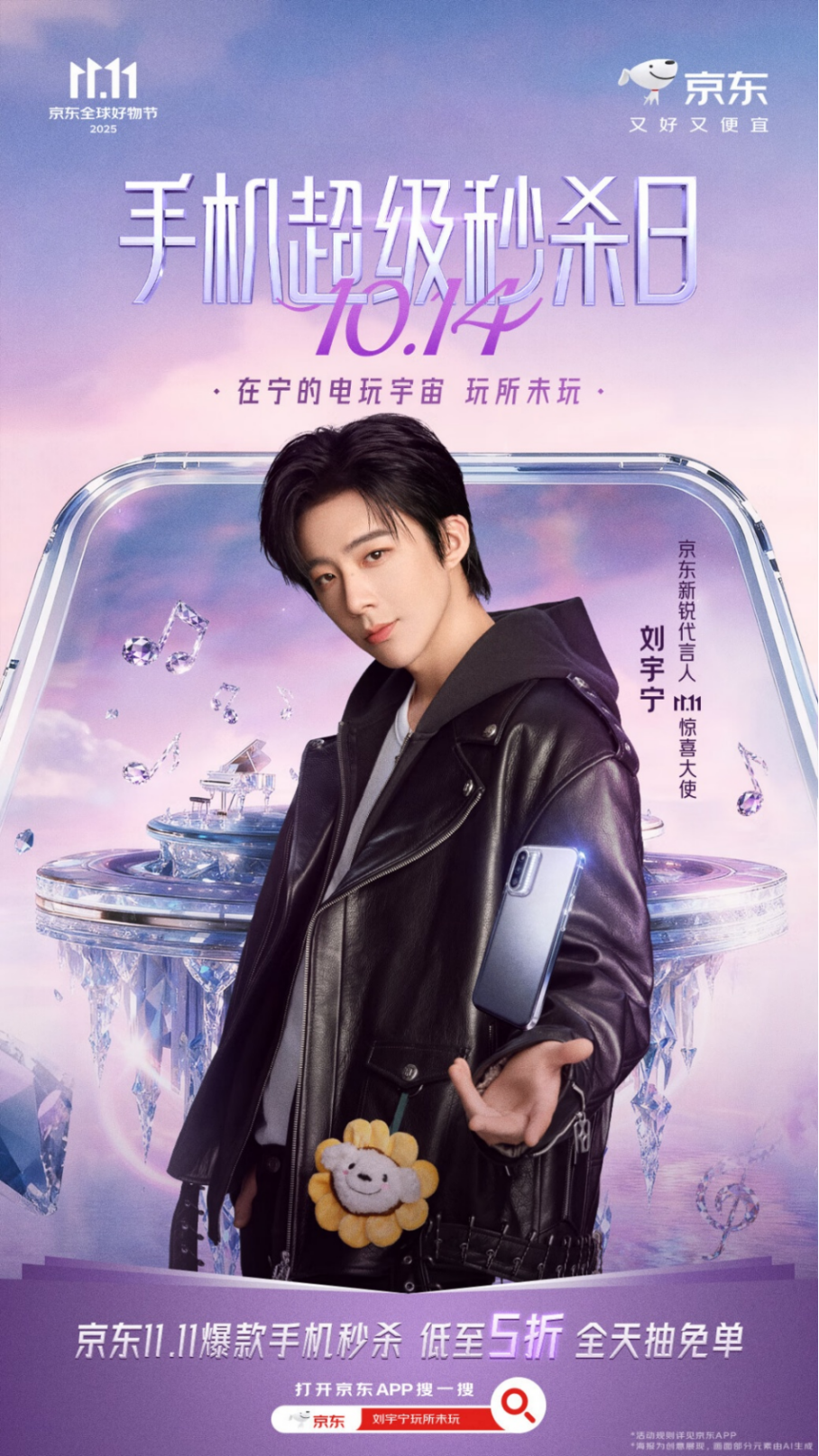 秒殺手機就來京東11.11 爆款手機低至5折