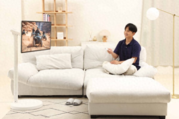 三星推出可移動屏幕“The Freestyle Edge” 32英寸4K屏