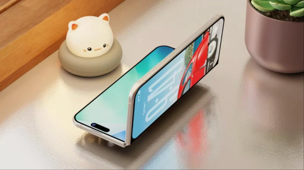 蘋果首款折疊 iPhone 渲染圖曝光