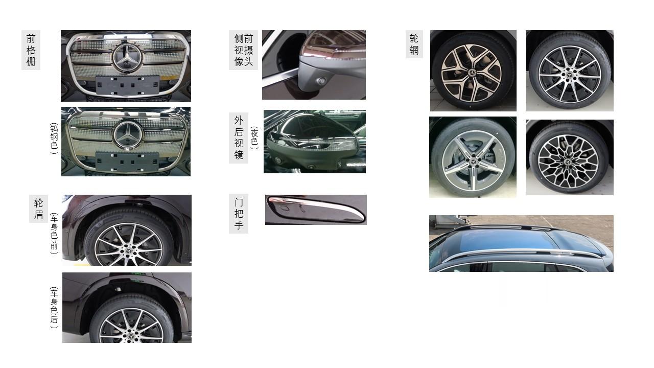 奔驰GLC EV轴距超3米，首秀盾形复古格栅