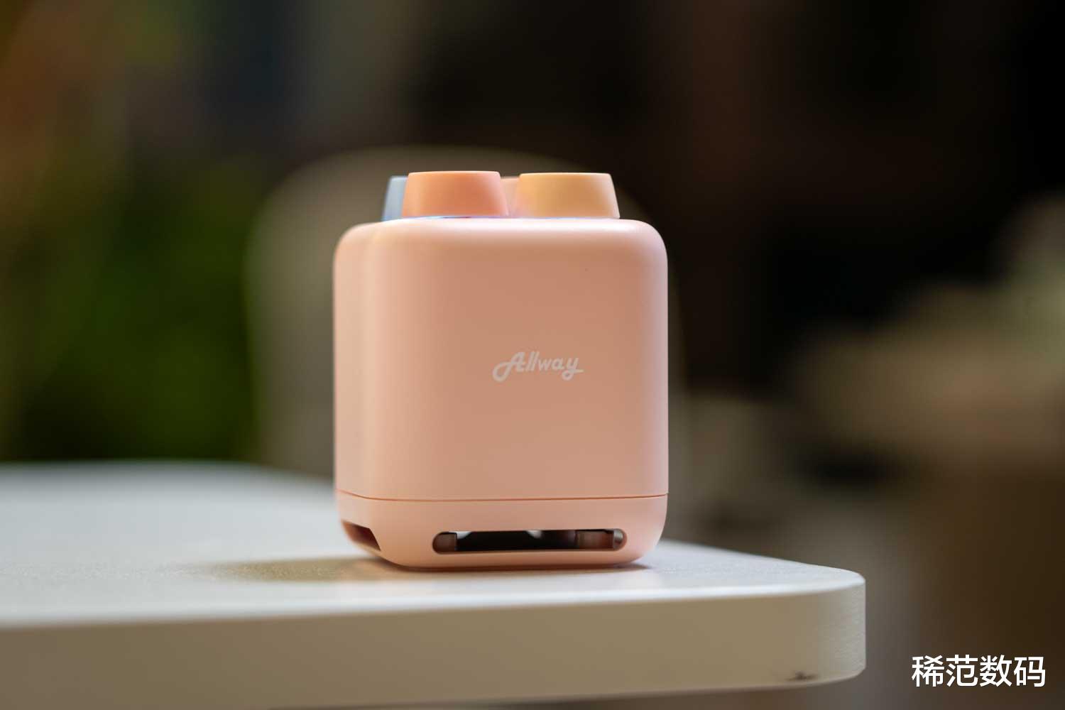 好玩的藍牙音箱，Allway解壓藍牙音箱開箱