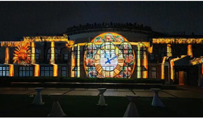 光峰專顯助力2025達沃斯論壇，T Pro系列點亮3D Mapping光影秀