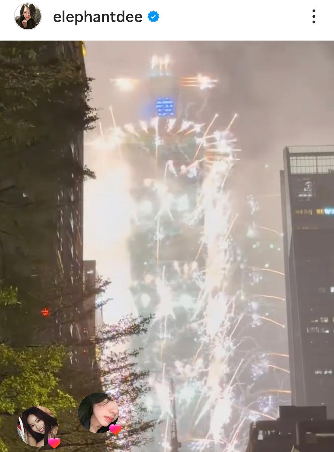 小S发跨年照纪念大S，对比去年的跨年照不止少了一个人