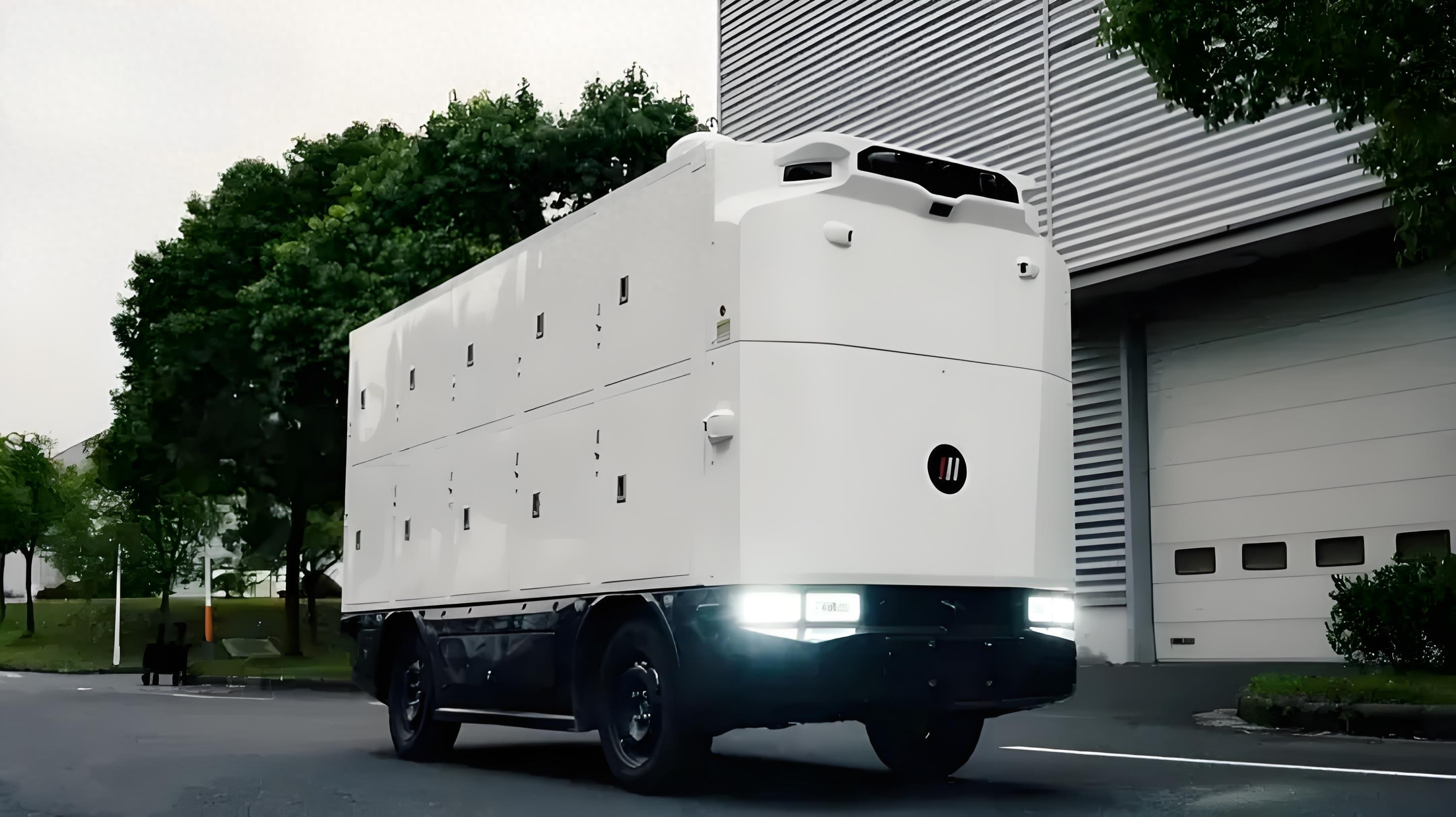 美國初創公司，推出巨型配送機器人