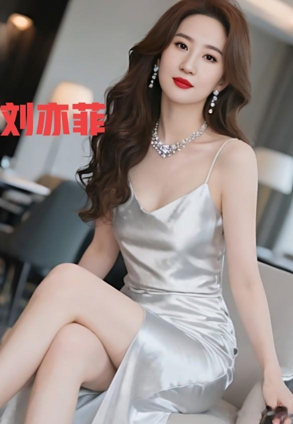 刘亦菲白色造型惊艳绝伦气质优雅美的不可方物