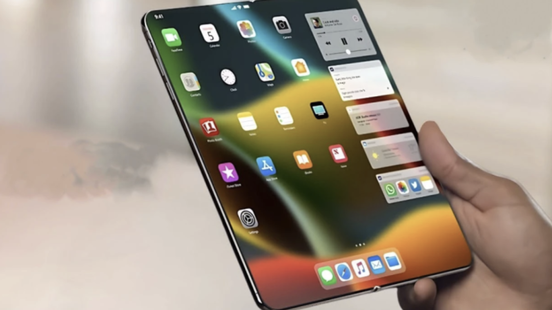 5000萬像素四攝+4.8mm超薄機身，蘋果首款可折疊iPhone細節曝光