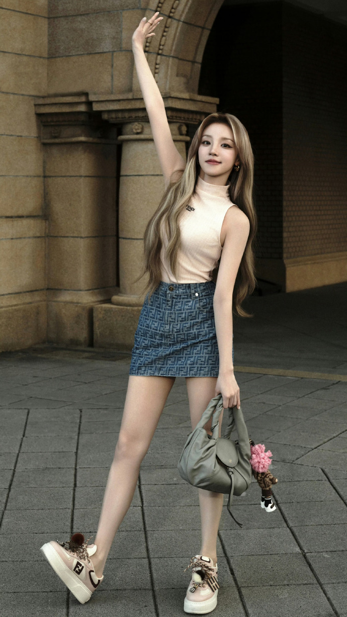 宋雨琦的腿美得就像精致的玉 ???,要什么样的裤子才能驾驭。