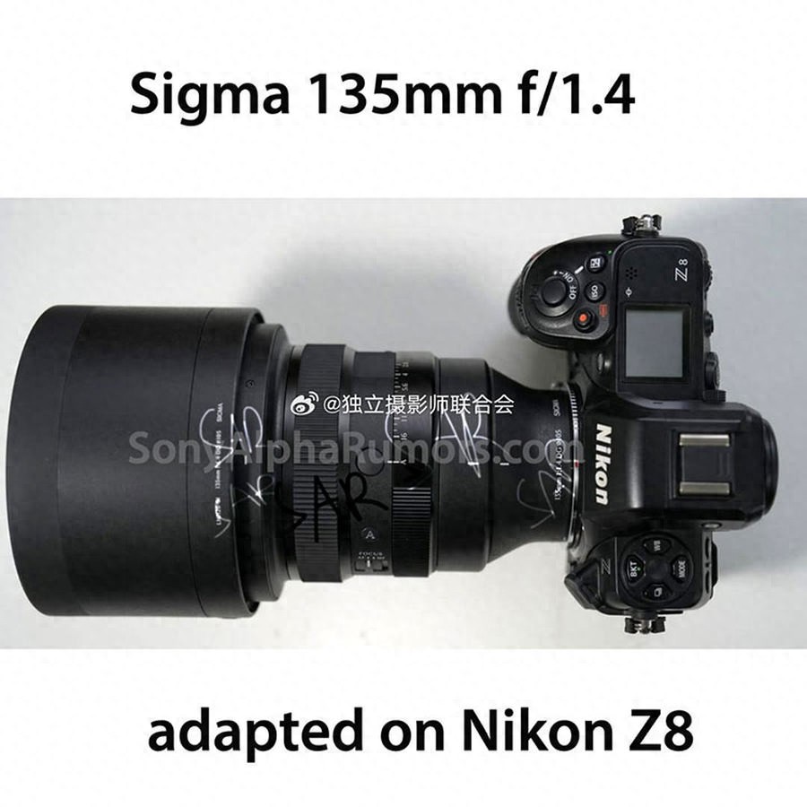 全新空气切割机?传闻适马135mm F1.4镜头即将发布