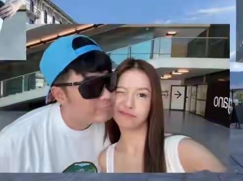 陈赫带张子萱瑞士秀恩爱,偷过二人世界,坐缆车还顺手给老婆顺毛