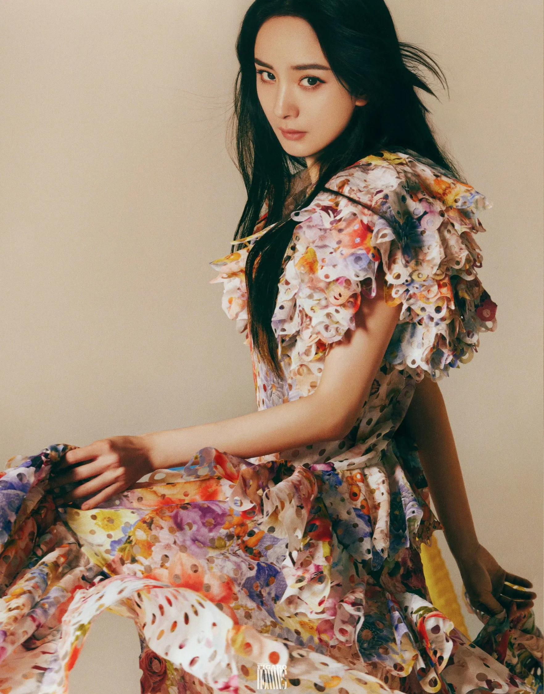 杨幂费加罗写真美图