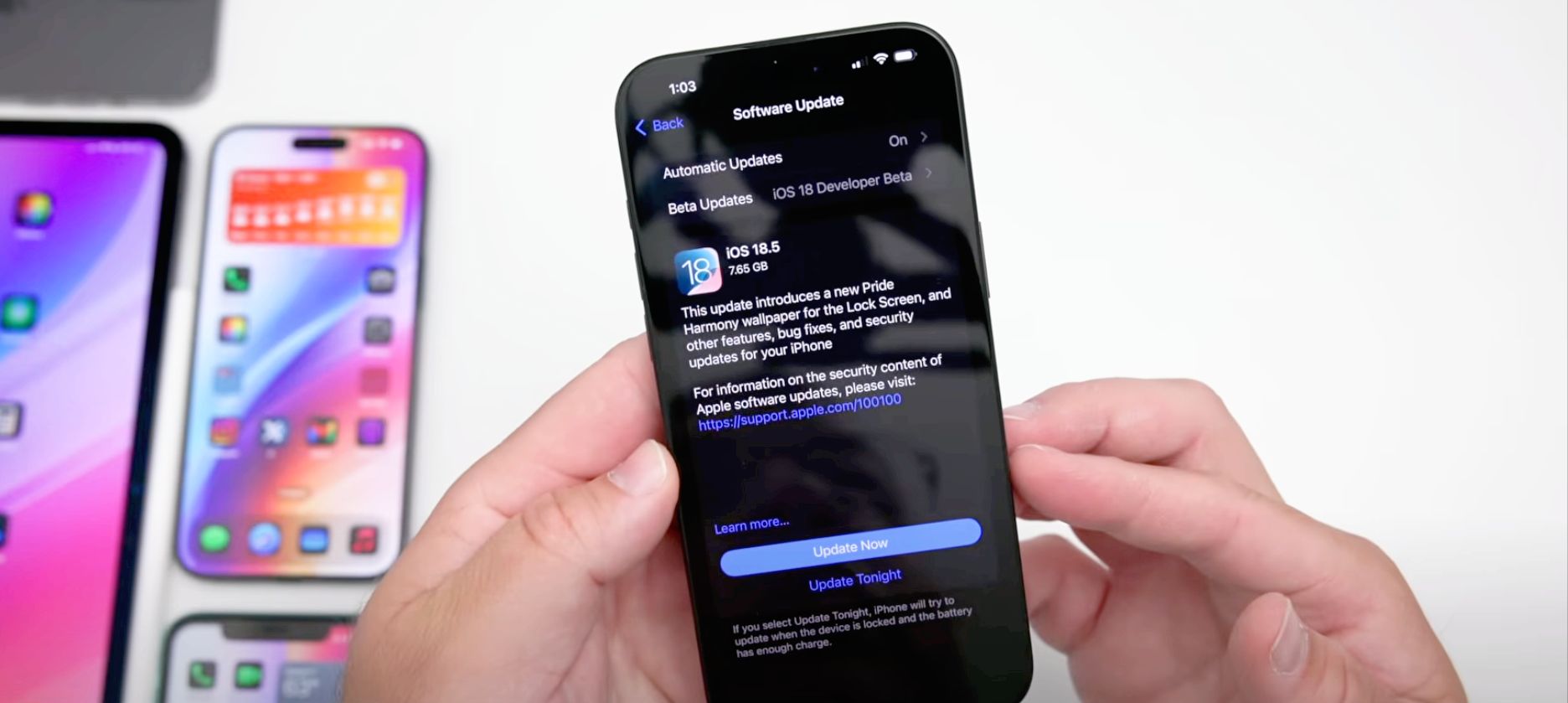 iOS 18.5正式版发布,果粉实测:后台不杀、微信不卡,可放心升级