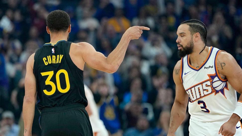 库里28分+准绝杀！勇士复仇太阳，布克38分，此战可以看清四个事实