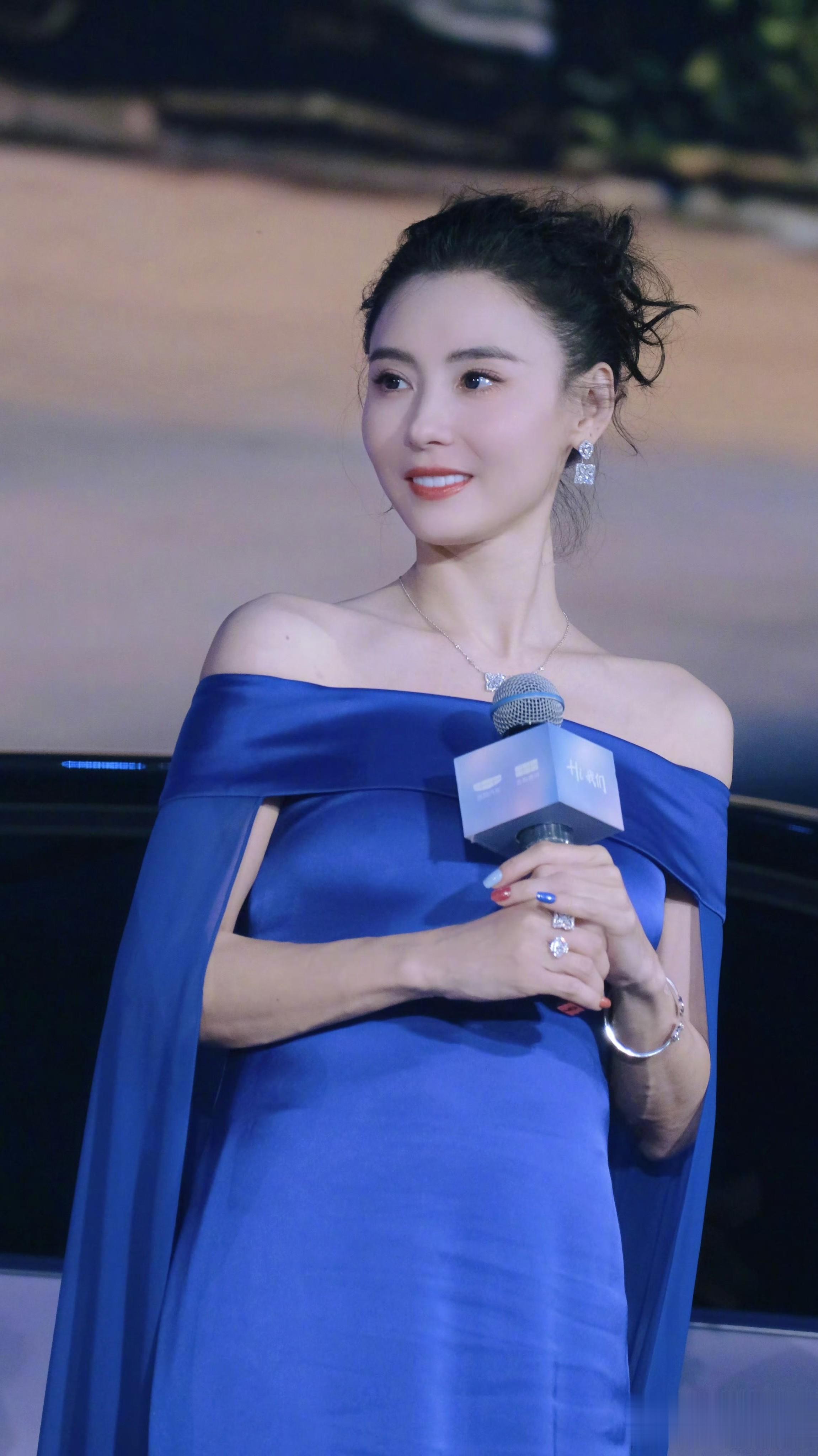 张柏芝 线下品牌活动现场