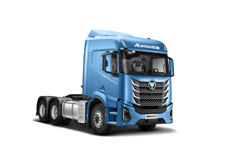 混动重卡才是未来？欧曼银河混动重卡给打样了