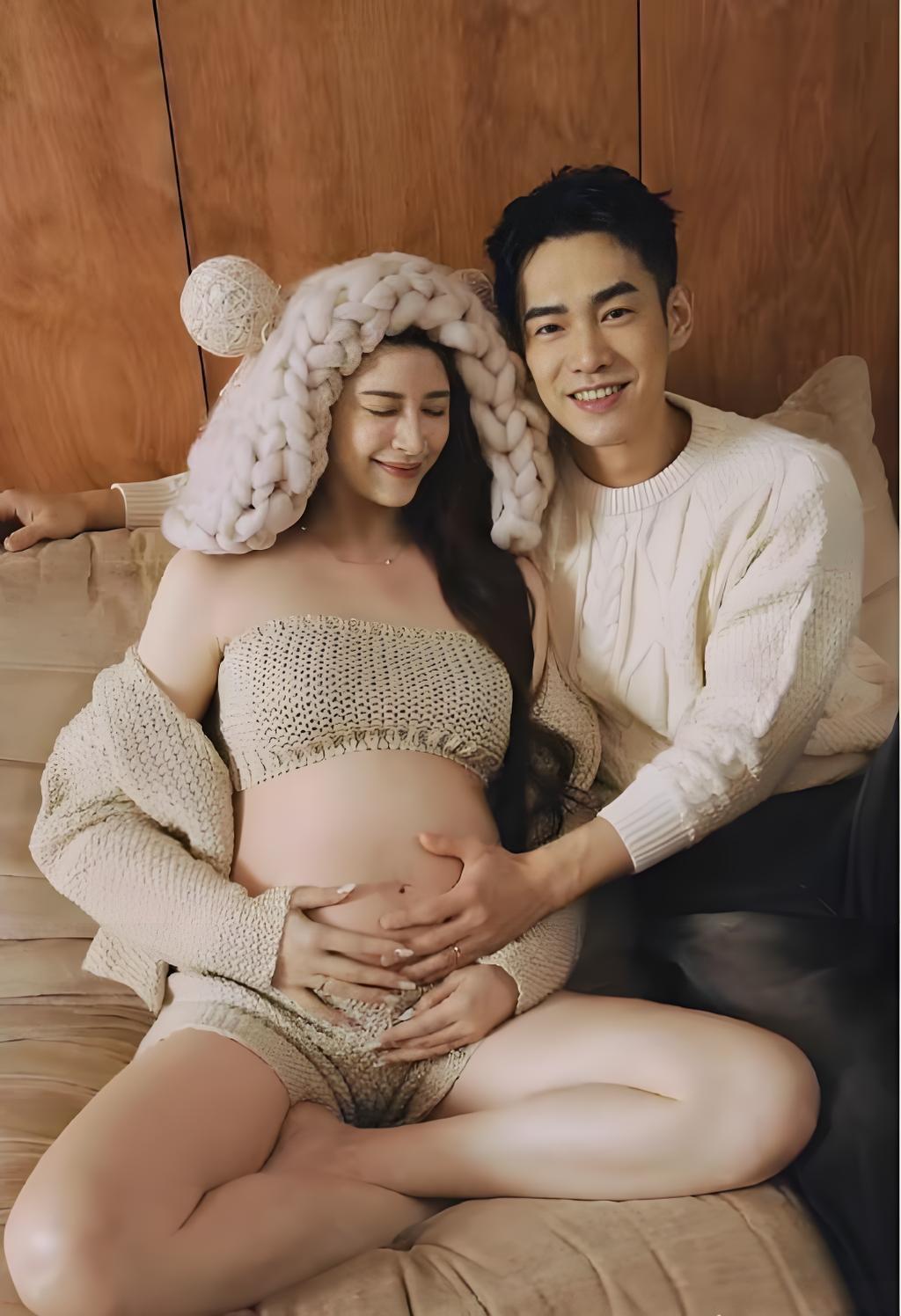 张书豪与欧阳妮妮为儿子举办周岁宴，欧阳娜娜、欧阳娣娣前来恭贺