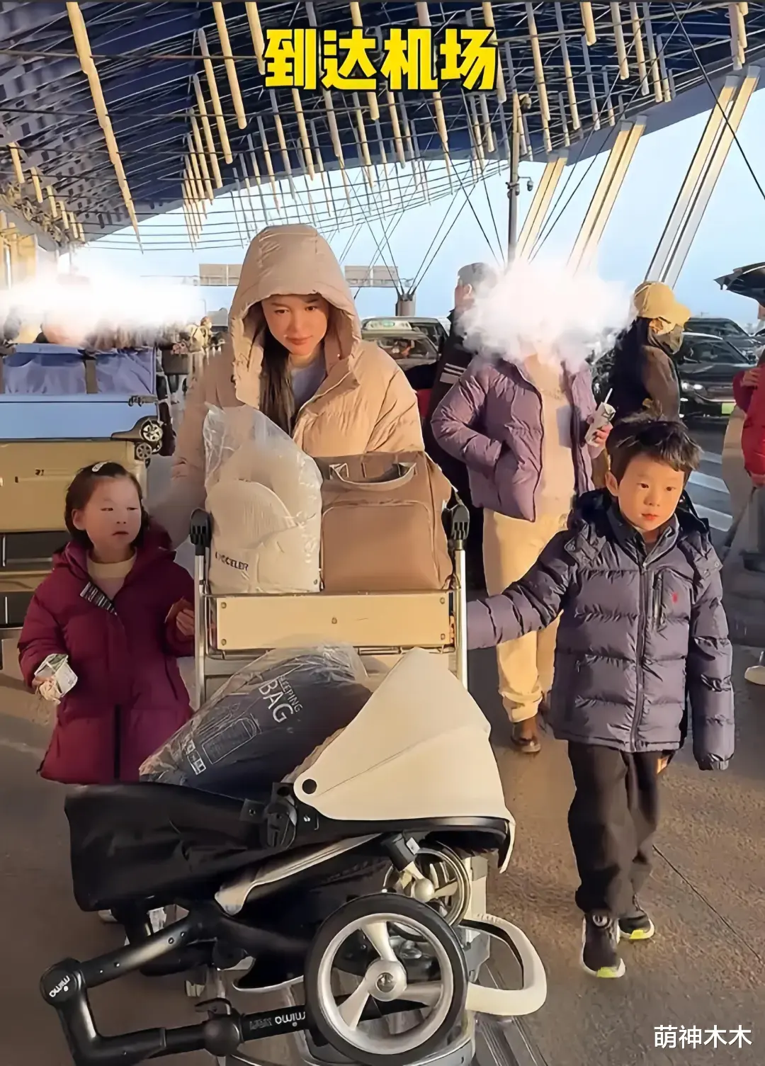 张纪中为娇妻庆生，混血继子站旁边被冷落，下巴后缩网友呼吁关注