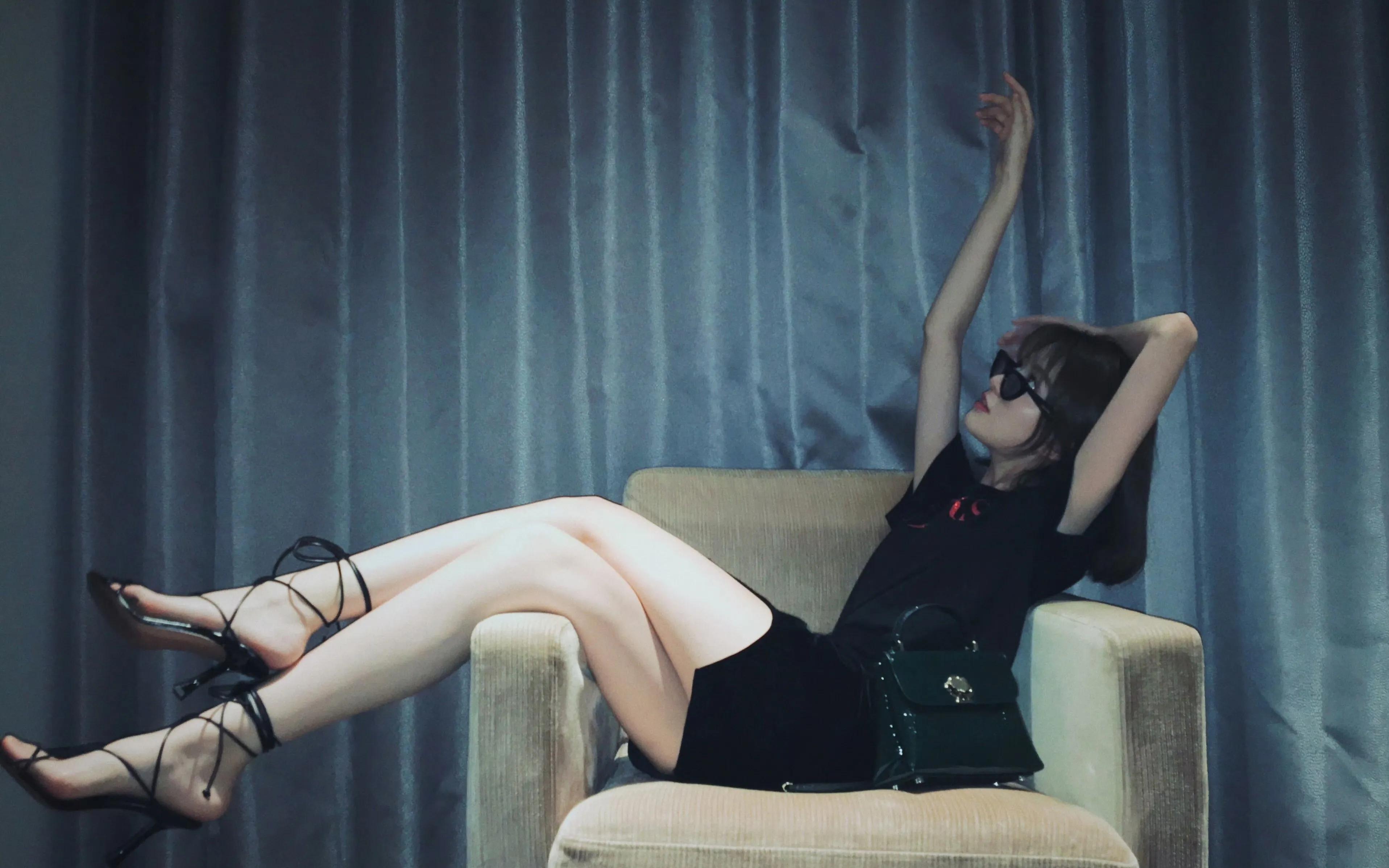 乔欣性感美腿,绝了