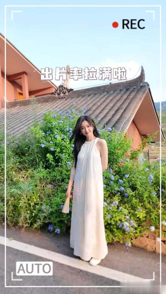 景甜人如其名，温柔甜美，今天分享的每一张照片都很出片！