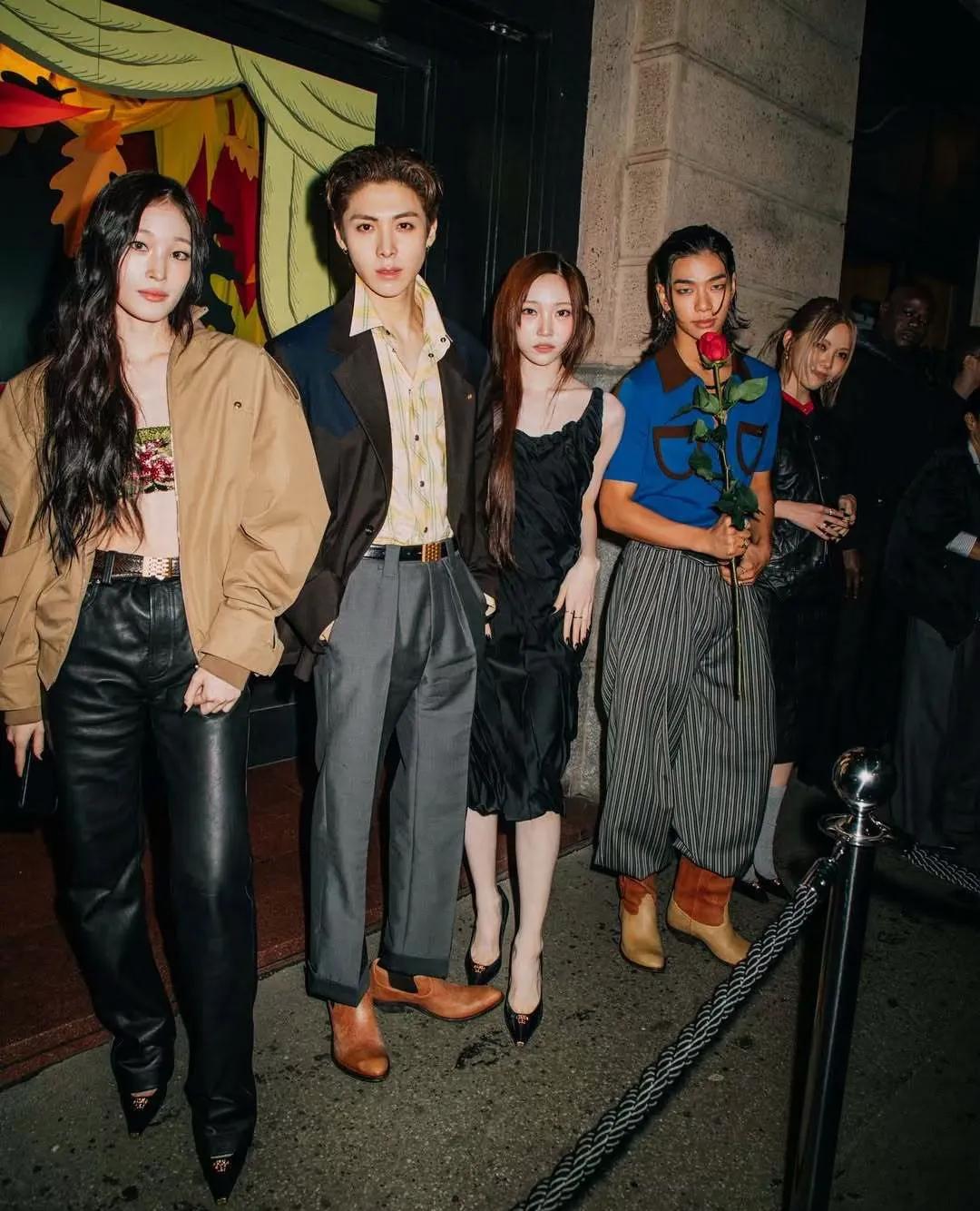 韩国财阀千金闪耀巴黎！和麦当娜宋佳头排看秀，长得像女首富外婆