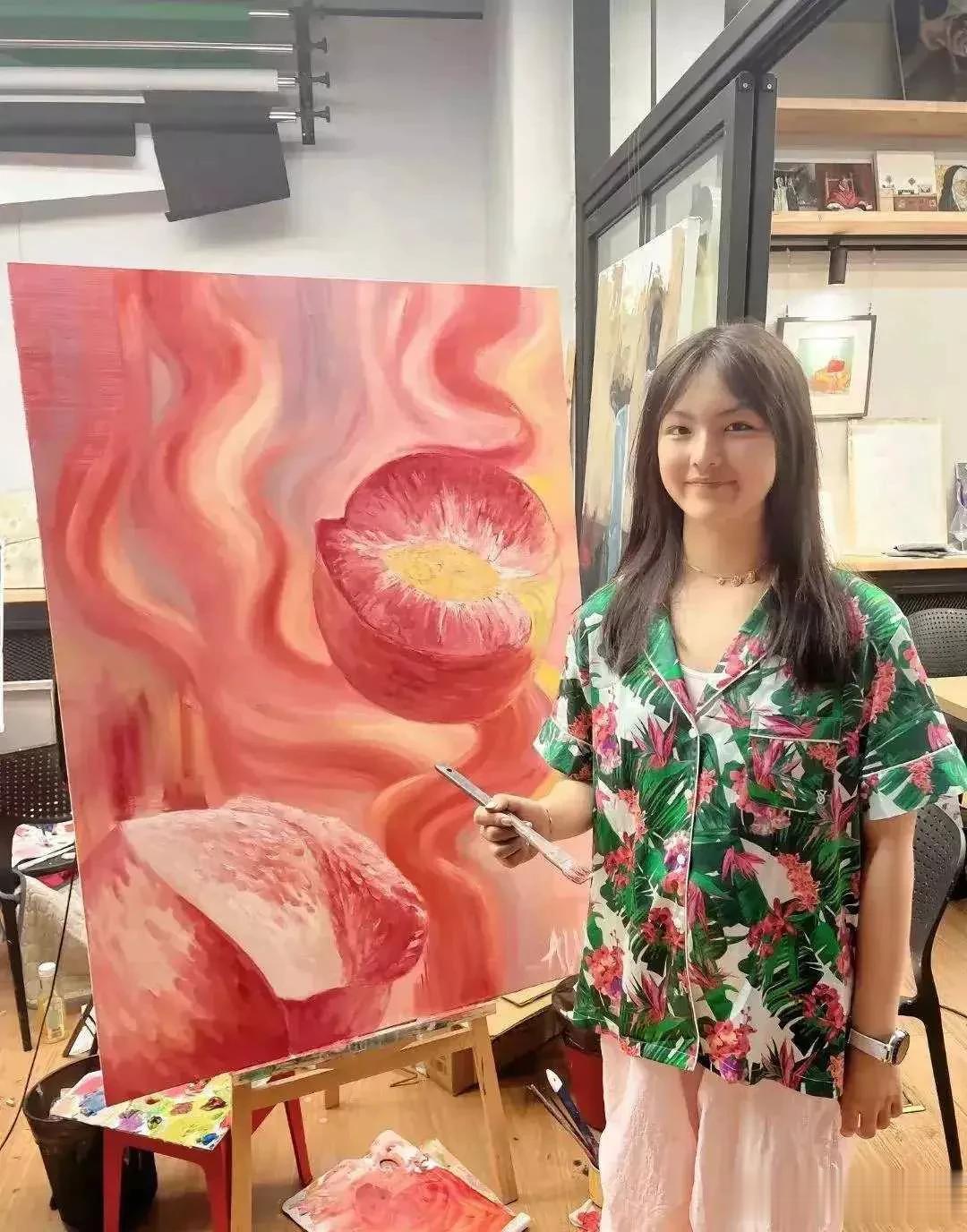 王诗龄金奖水分被扒，一画室200多人全部得奖，作品曝光引热议