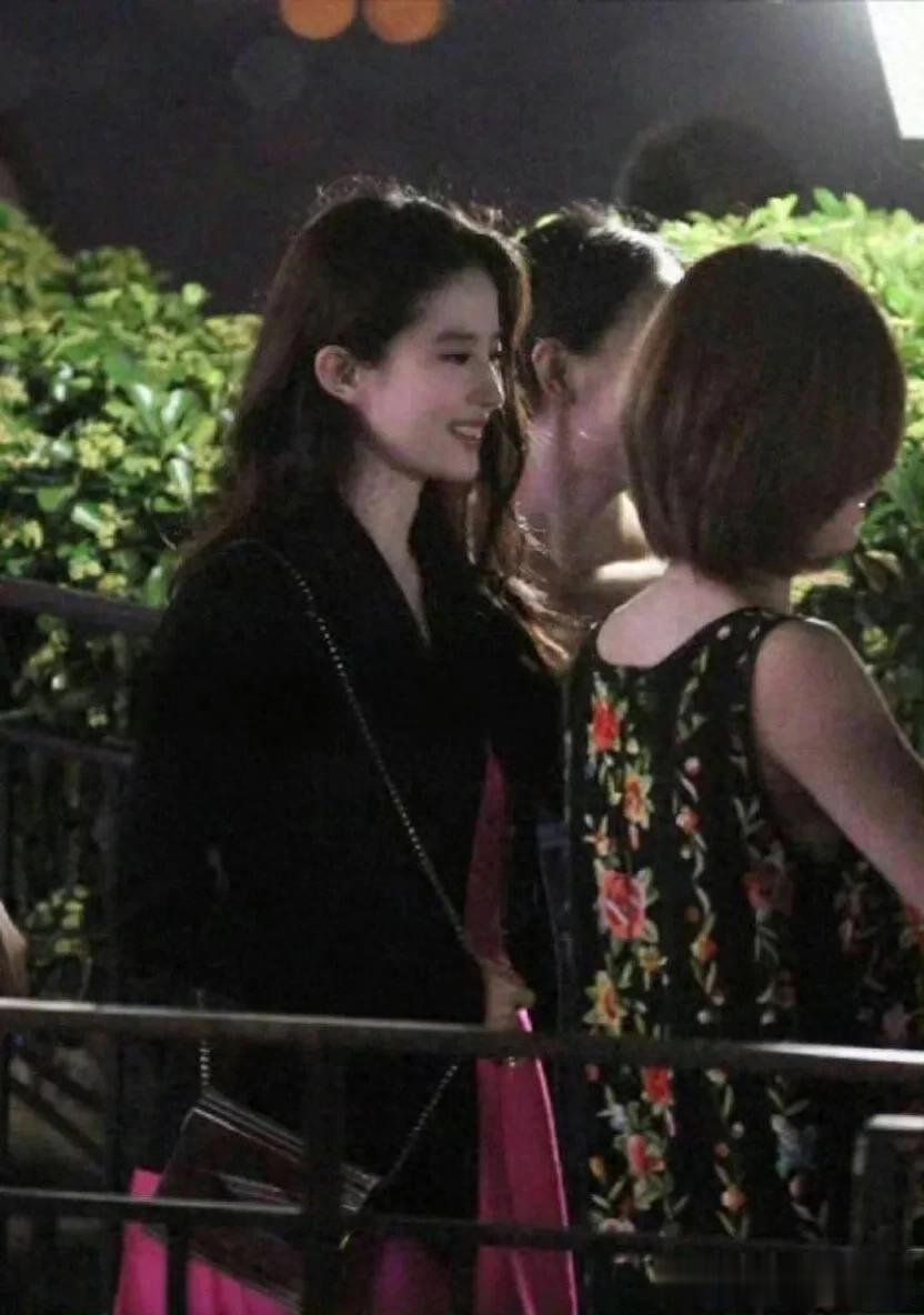 刘亦菲即使不当明星,光凭美貌也会爆火!站在那就很美~