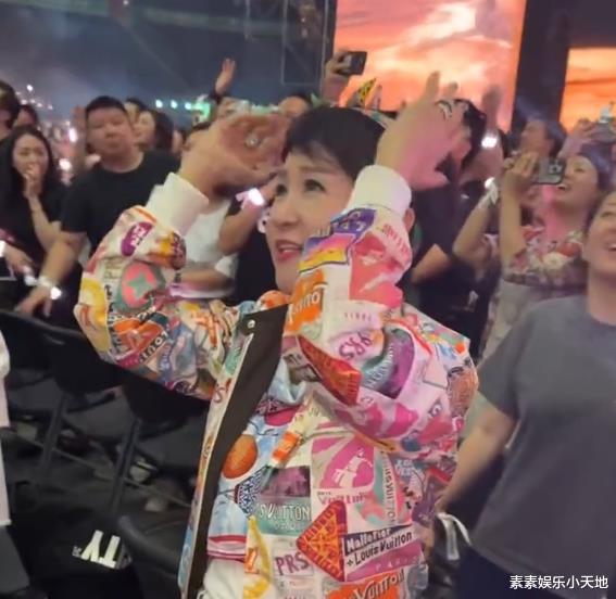 谢霆锋儿子现身演唱会，Lucas主动打招呼，兄弟俩的笑容很温馨