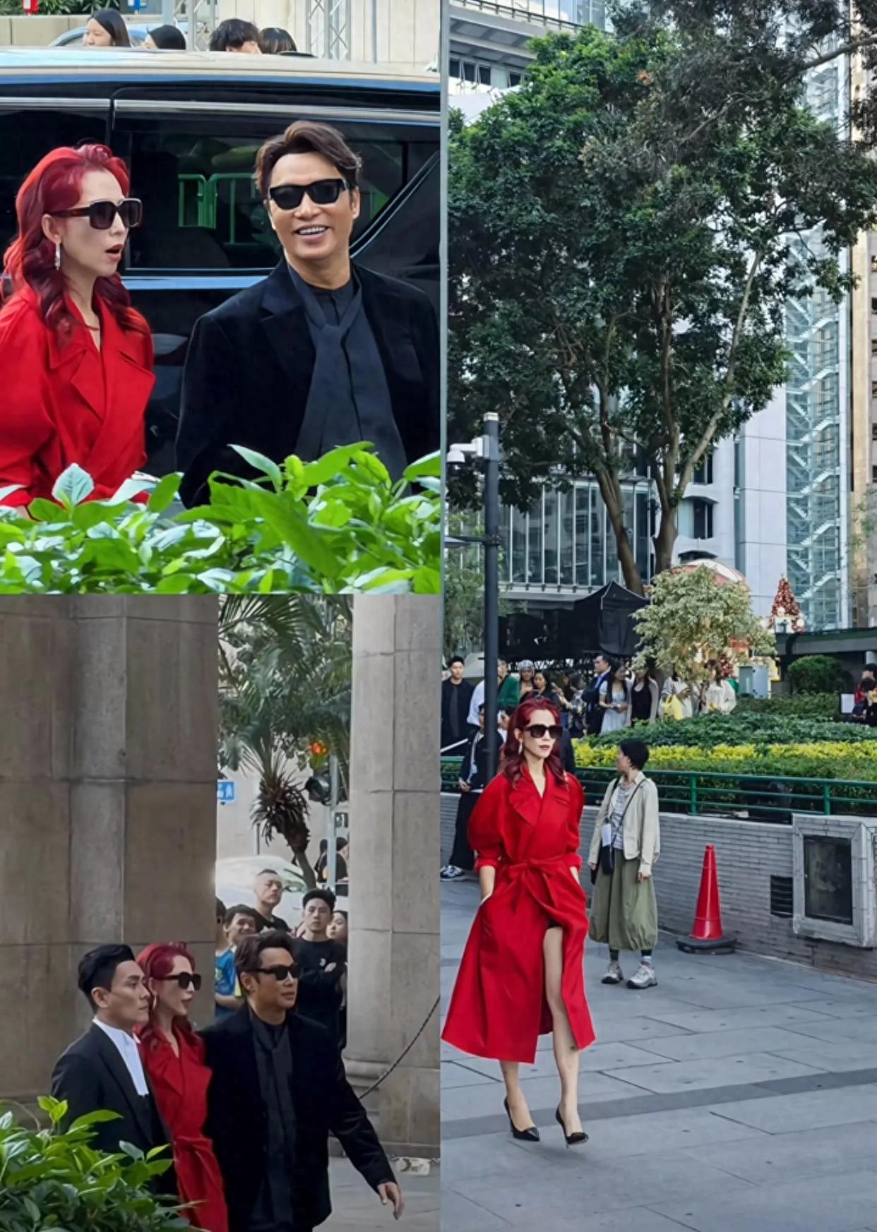 好美！52岁蔡少芬随便一收拾，秒变风华绝代的美人，张晋真幸福