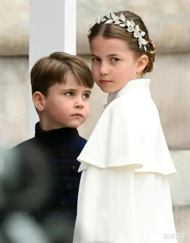 夏洛特不愧是戴安娜孙女,凭一己之力扭转王室颜值,神态又像女王