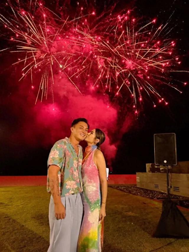 TVB女星与拍拖十年男友晒恩爱被指孕味浓,网友:是不是怀孕了