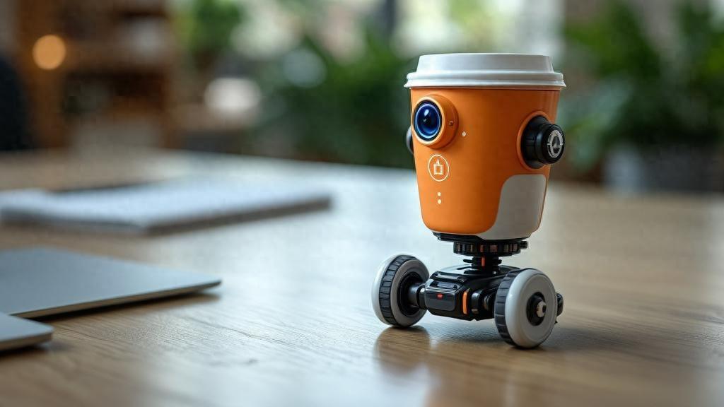 機器人咖啡杯？自動隔熱墊？AI研究人員讓它變成現實